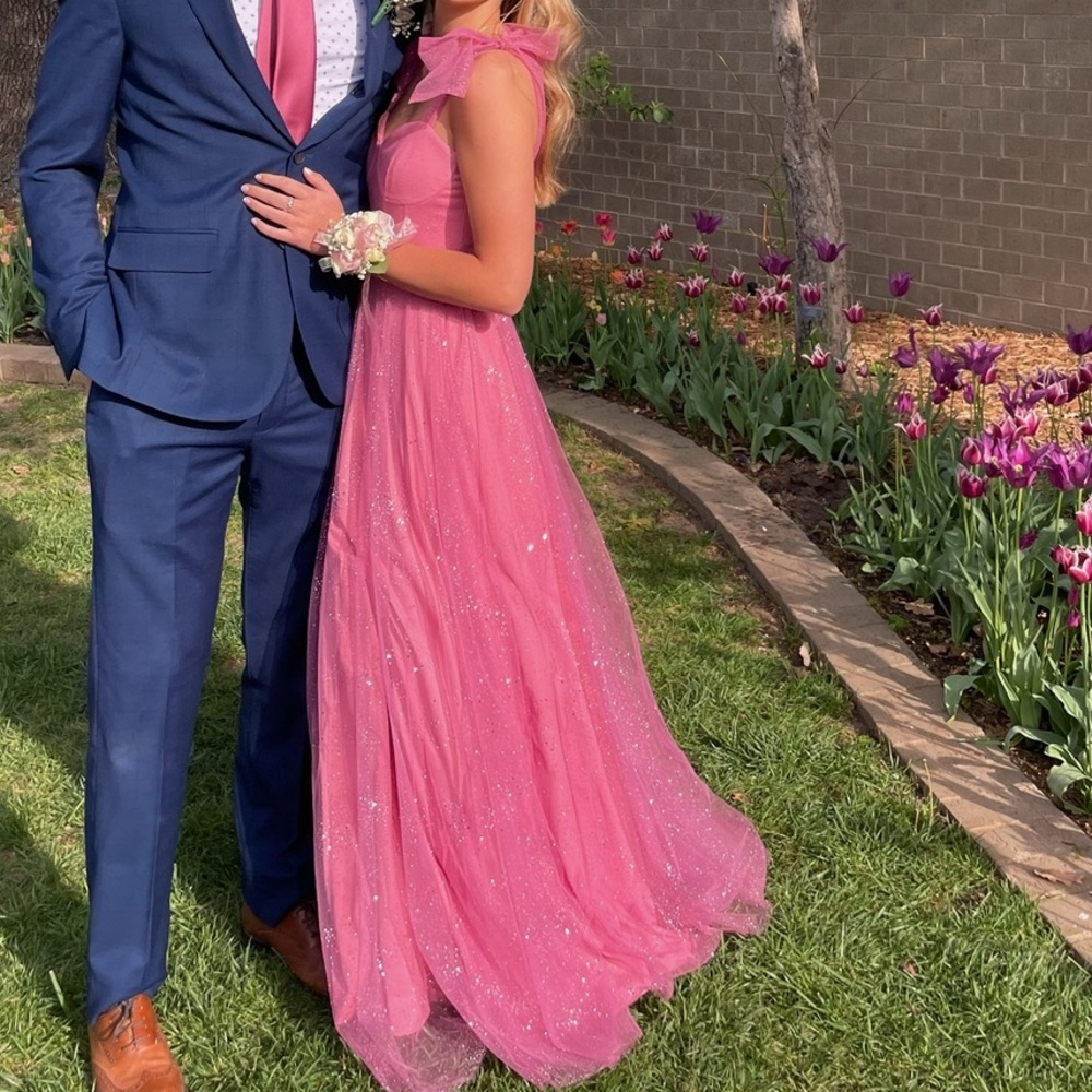 Pink Dillards Prom Dress